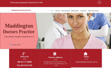 maddingtonmedical.com.au screenshot