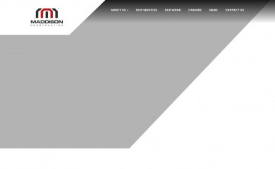 maddisonconstruction.com screenshot