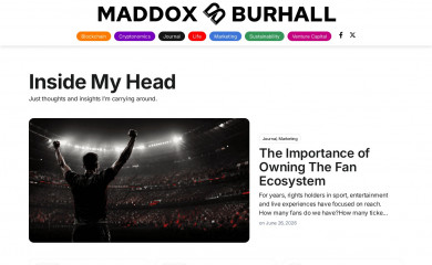 maddoxburhall.com screenshot
