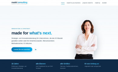 madelconsulting.com screenshot