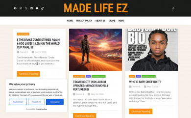 madelifeez.com screenshot