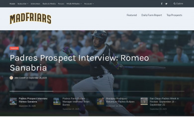 madfriars.com screenshot
