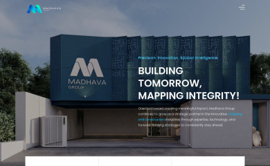 madhava-group.com screenshot