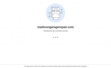 madisongaragerepair.com screenshot