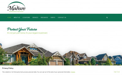 madisonsettlements.com screenshot