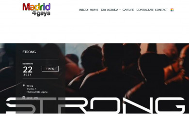 madrid4gays.com screenshot