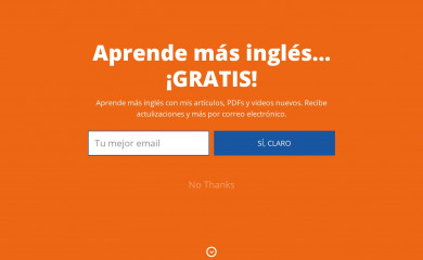 madridingles.net screenshot