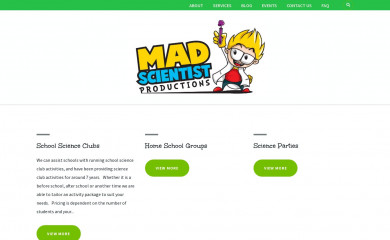 madscientist.net.au screenshot