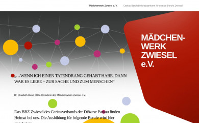 maedchenwerk.de screenshot