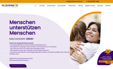 maedchenwerk.de screenshot