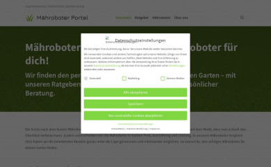 maehroboter-portal.de screenshot