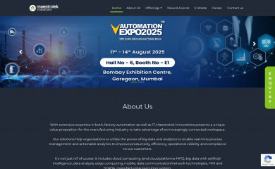 maestrotek-innovation.com screenshot