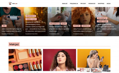 makeupio.pl screenshot