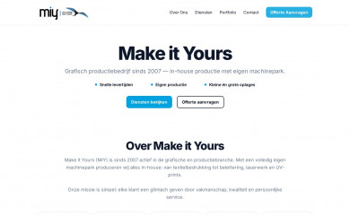 makeityours24.nl screenshot