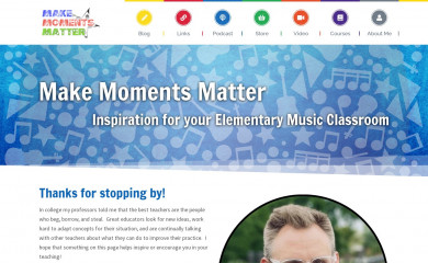 makemomentsmatter.org screenshot