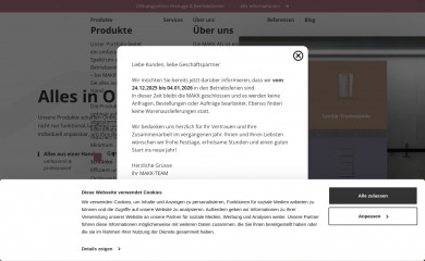 makk.ch screenshot