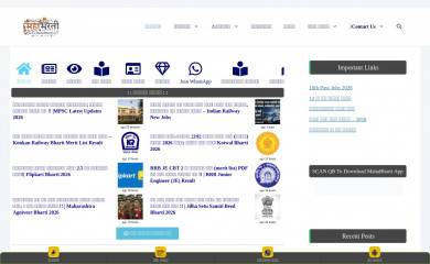 mahabharti.in screenshot