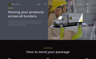 mahadevapackersmovers.in screenshot