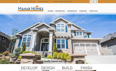 maharhomes.com screenshot