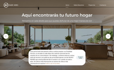 maherhomes.es screenshot