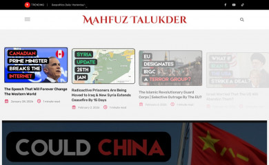 mahfuztalukder.com screenshot