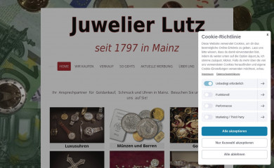 mainzgold.de screenshot