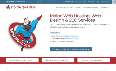 http://mainehost.com screenshot