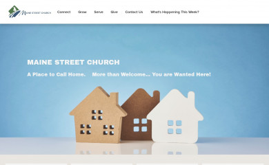 mainestreetchurch.com screenshot