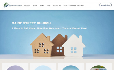 mainestreetchurch.com screenshot