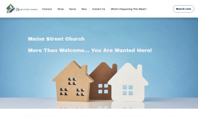 mainestreetchurch.com screenshot