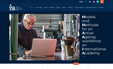 maiaproject.eu screenshot
