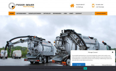 maier-bauer.at screenshot