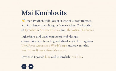 maiknoblovits.com screenshot