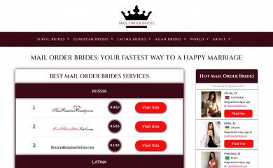 mailorderbrides.net screenshot