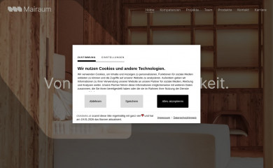 mairaum.at screenshot