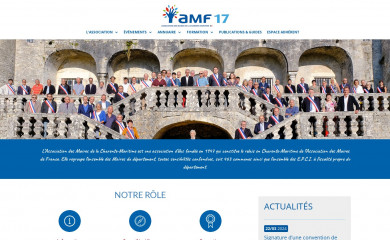 maires17.asso.fr screenshot
