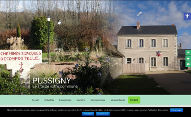 mairie-de-pussigny.fr screenshot