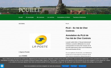 mairie-pouille-loiretcher.fr screenshot