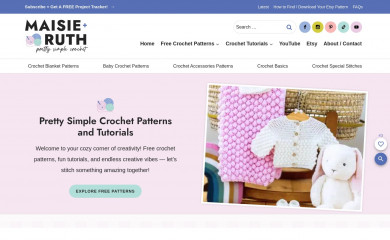 maisieandruth.com screenshot