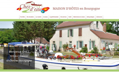 maisondhotes-chezdeau.fr screenshot
