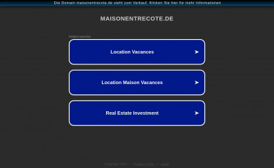 maisonentrecote.de screenshot
