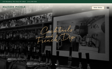 maisonpickle.com screenshot
