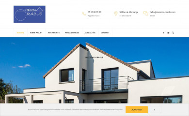 maisons-oracle.com screenshot