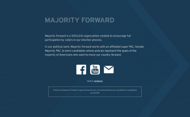 majorityforward.com screenshot