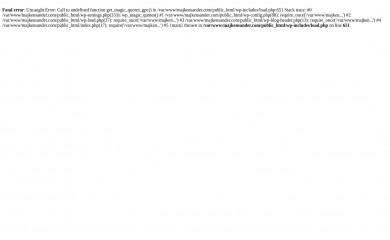 majkensander.com screenshot