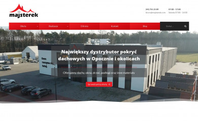 majsterek.com screenshot