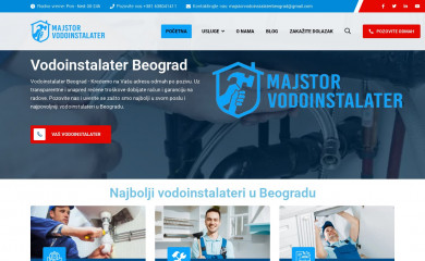 majstor-vodoinstalater.rs screenshot