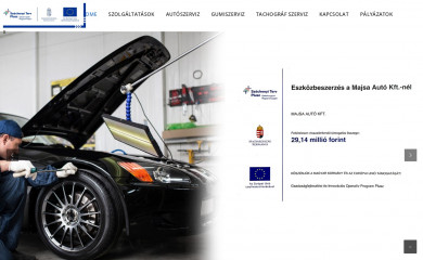 majsaauto.hu screenshot
