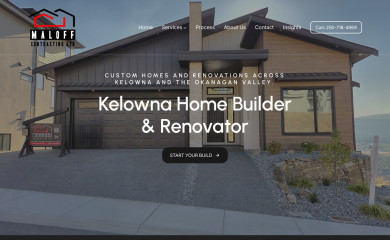maloffcontracting.com screenshot
