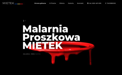 malarniamietek.pl screenshot